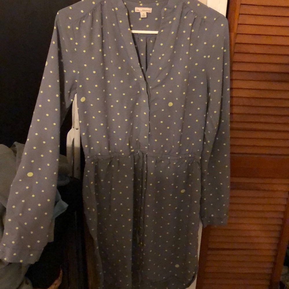 Gap polka dot dress!